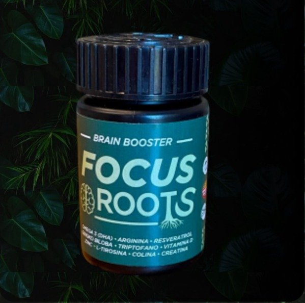 Suplemento FOCUS ROOTS  x 60 cápsulas SIN TACC NATURAL ROOTS