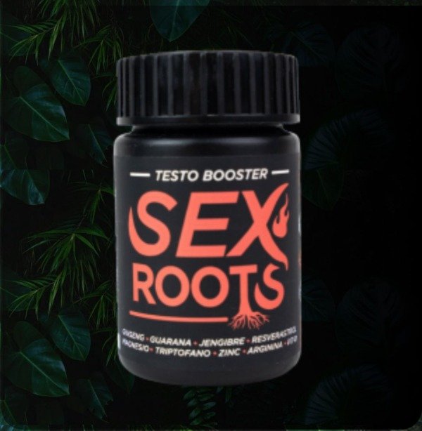 Suplemento SEX ROOTS x 60 cápsulas SIN TACC NATURAL ROOTS