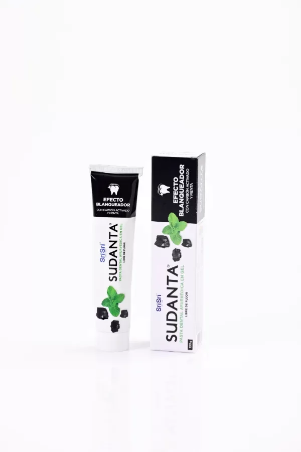 Pasta dental SUDANTA efecto blanqueador en gel 50gr SRI SRI