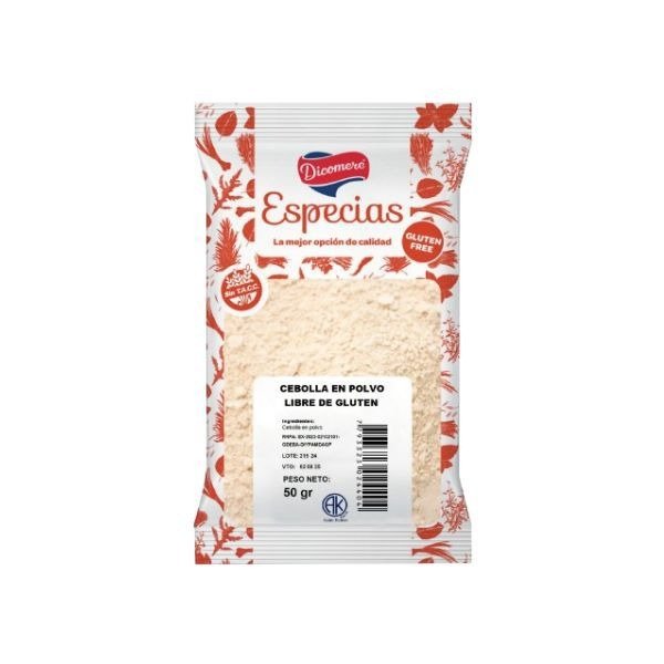 CEBOLLA en polvo SIN TACC x 50gr DICOMERE