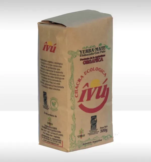 Yerba Mate Organica Ivu x 500 gr ANGIRÚ