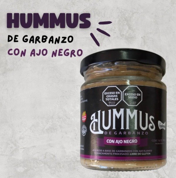 HUMMUS con ajo negro x 170g VEGETANESA