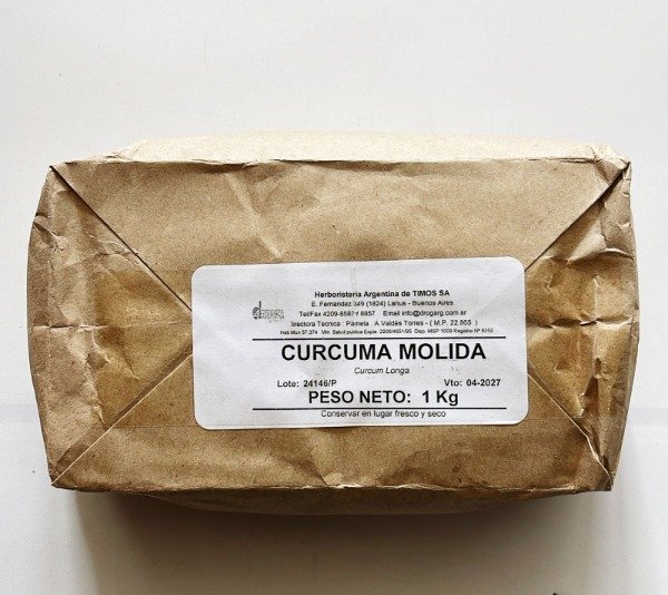 CÚRCUMA polvo x 1 KG