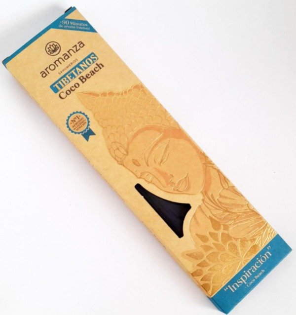 Sahumerios TIBETANOS COCO WANAMA x 8 uni AROMANZA