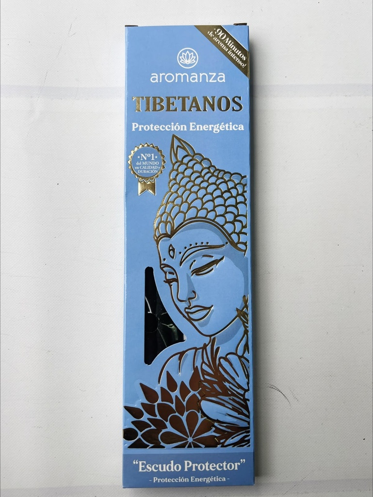 Sahumerios TIBETANOS PROTECCIÓN ENERGÉTICA "Escudo Protector" x 8 uni AROMANZA