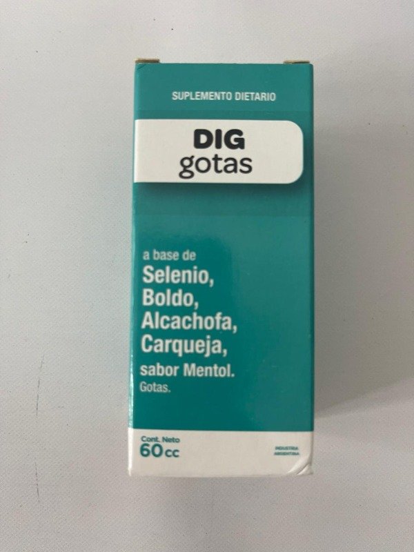 DIG GOTAS Sabor mentol GOLDFISH x 60cc DROGUERIA ARGENTINA