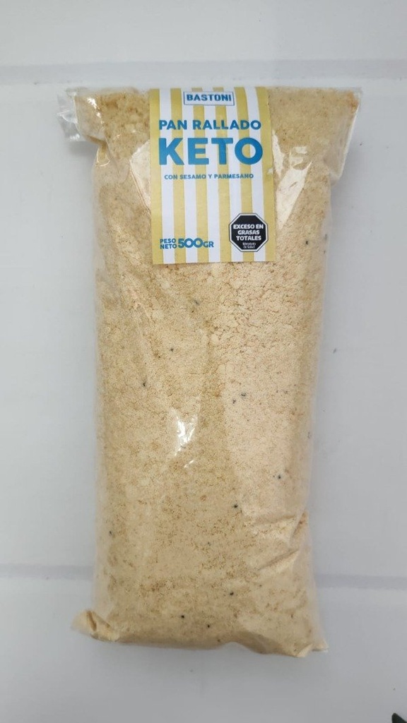 PAN RALLADO KETO parmesano y sésamo x 500GR BASTONI