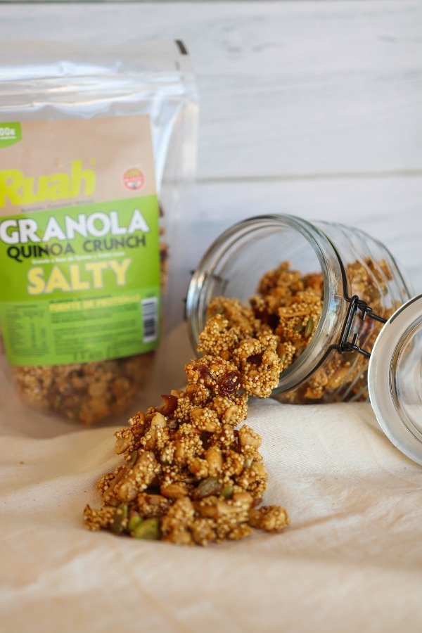 Granola QUINOA CRUNCH SALTY SIN TACC x 200g RUAH