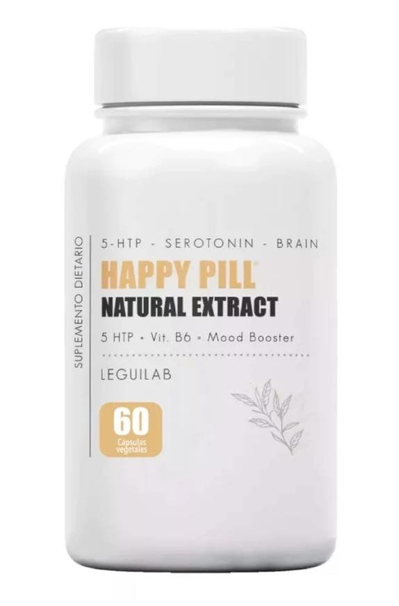 HAPPY PILL suplemento dietario natural SIN TACC  x 60 capsulas LEGUILAB