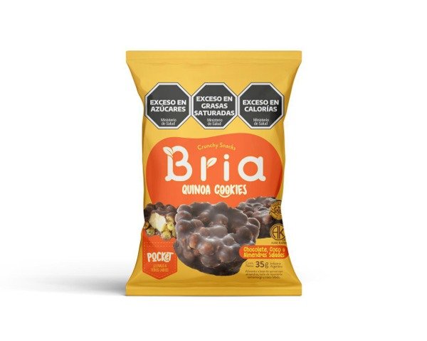 POCKET Mini con almendras y coco x 35 GR BRIA