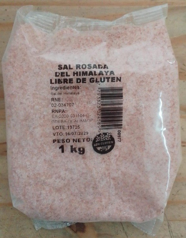 SAL rosada del HIMALAYA sin tacc x 1kg - DICOMERE