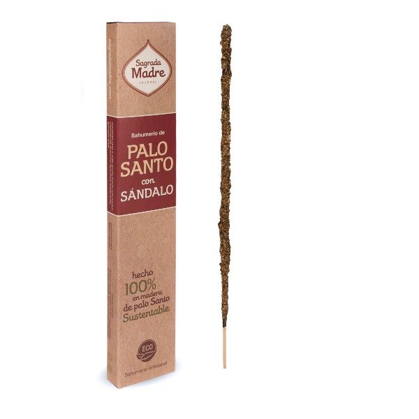 Sahumerio palo santo con SANDALO Sagrada Madre