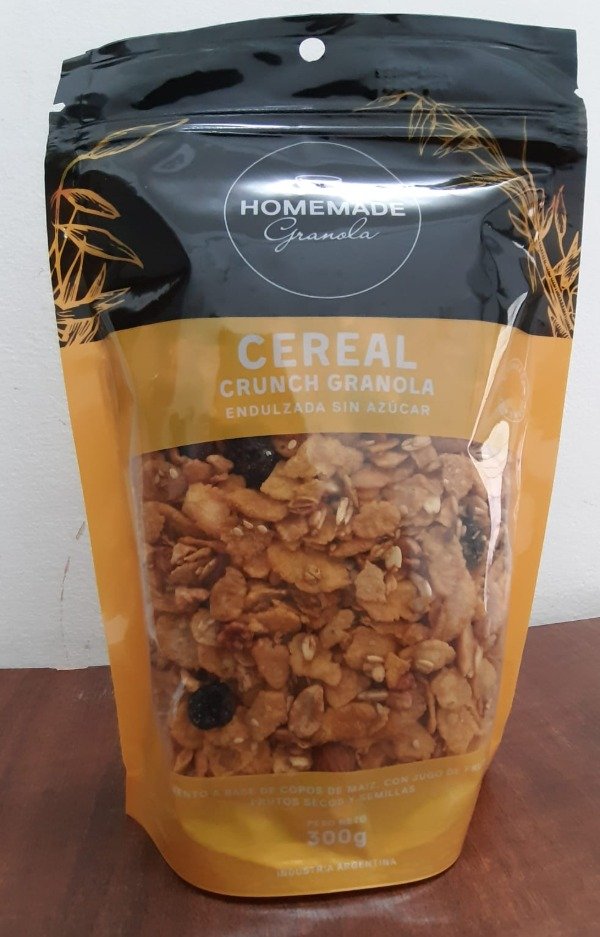 Granola Cereal crunch 300gr HOMEMADE