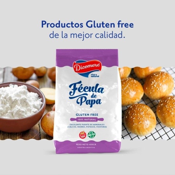 Fecula de Papa SIN TACC x 450g DICOMERE
