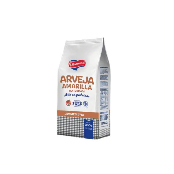 Arveja Amarilla Texturizada Sin T.A.C.C x 350 gr DICOMERE