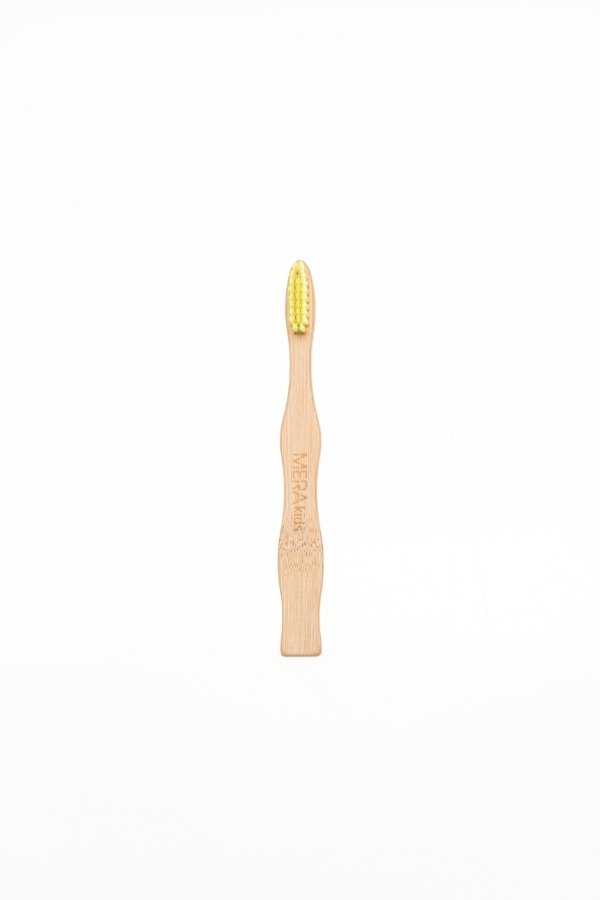 KIDS Cepillo AMARILLO cerdas suaves MERAKI