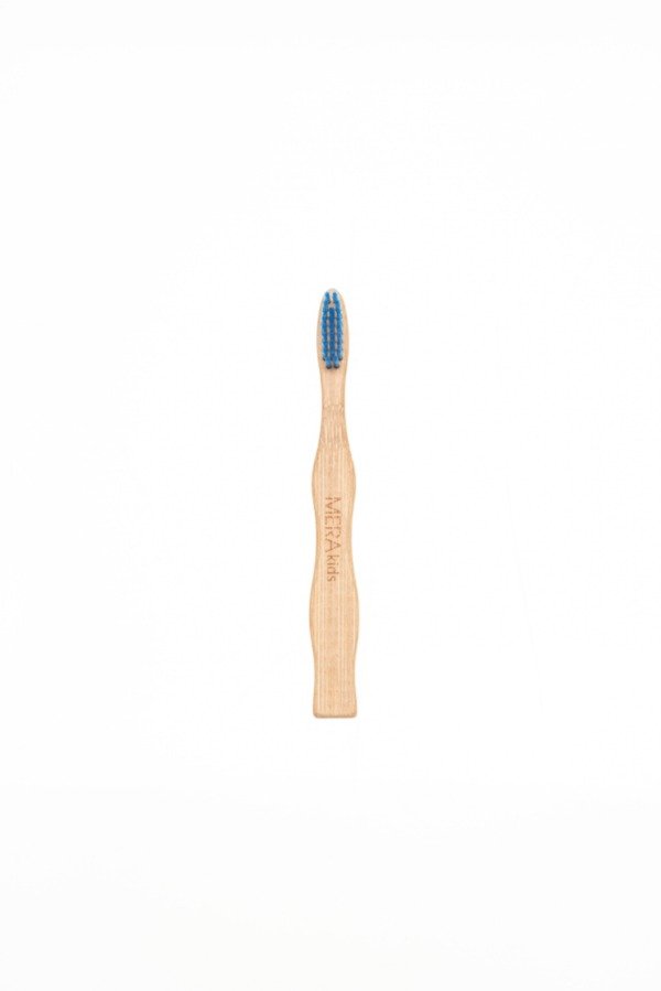 KIDS Cepillo AZUL cerdas suaves MERAKI