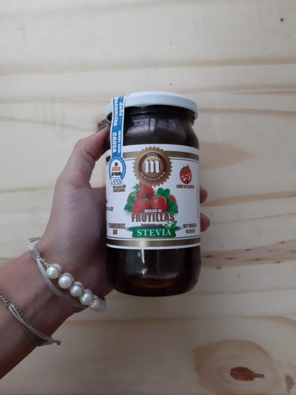 Mermelada de Frutilla con Stevia x 400 gr sin TACC DOÑA MAGDALENA