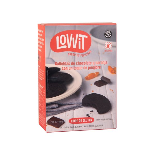 PROMO Galletita de chocolate con Naranja sin T.A.C.C Lovvit