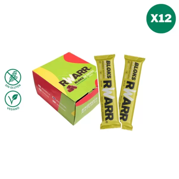 2x1 (x vto 8/26) - Caja x12 Bloks Pulpa de Maracuya 54g RWARR