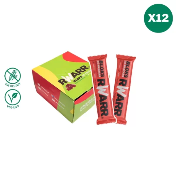 2x1 (por vto 8/26) - Caja x12 Bloks Pulpa de Manzana 54g RWARR