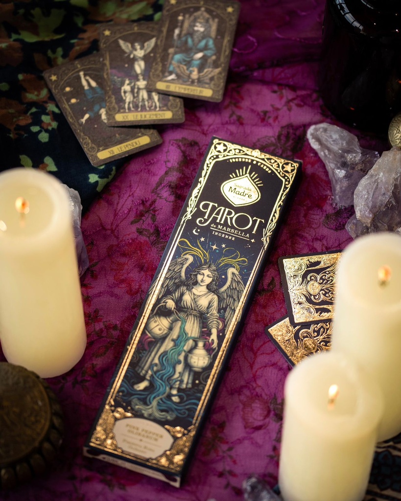 Sahumerio Tarot de Marsella Pimienta Rosa