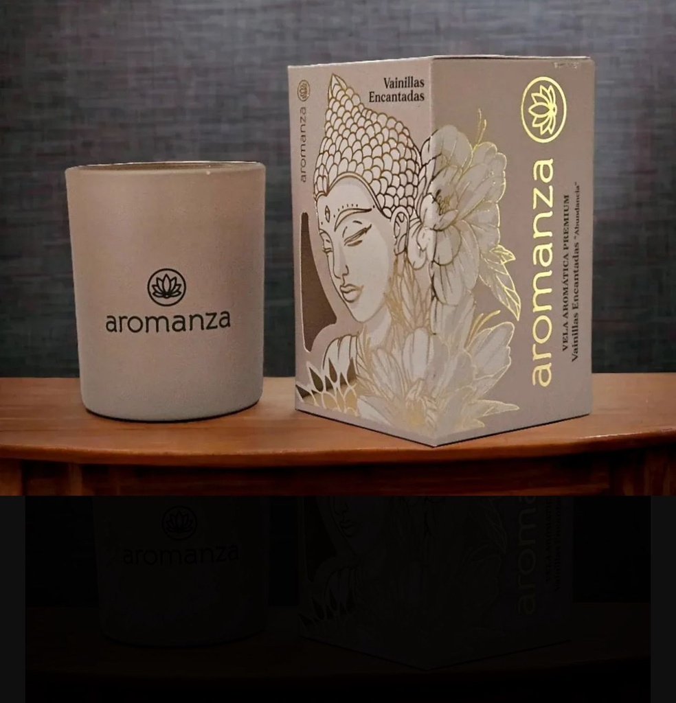 Vela Aromatica Premium Vainillas Encantadas