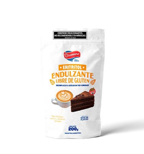 ERITRITOL endulzante natural SIN TACC x 200gr DICOMERE