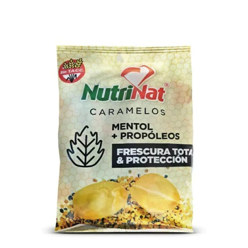 CARAMELOS MENTOL + PROPOLEOS x 10 uni NUTRINAT