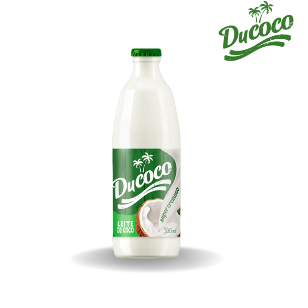 DUCOCO LECHE DE COCO X500Ml Vidrio DUCOCO