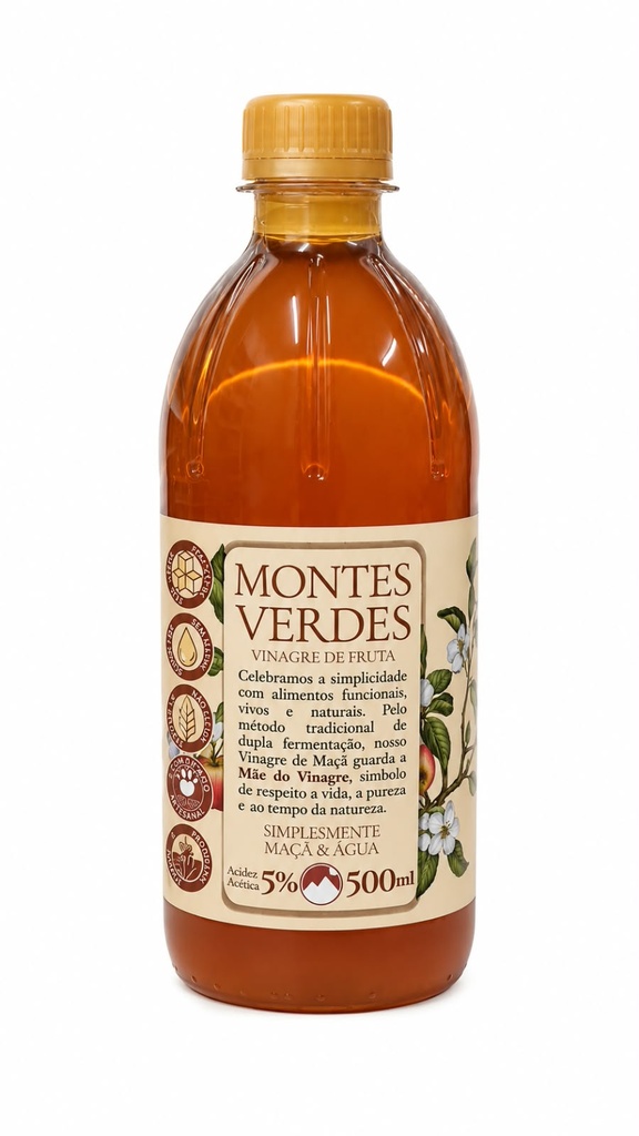 Vinagre de manzana x 500ml MONTES VERDES