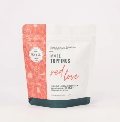 Red Love Mate Topping Doypack x 90 g MATE Y CO