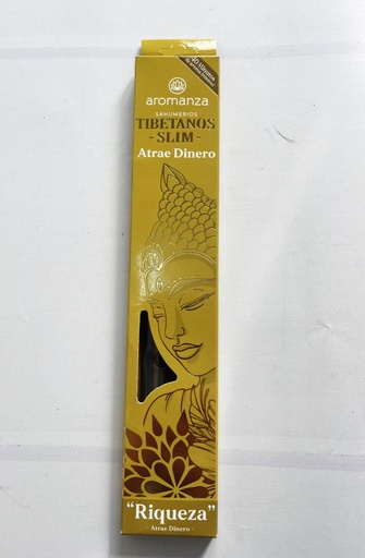 Sahumerios TIBETANOS SLIM Atrae Dinero x 10 uni AROMANZA