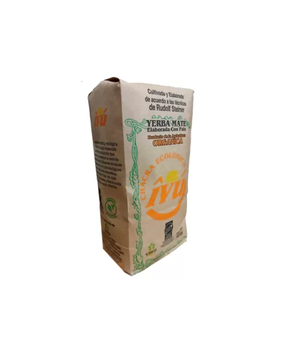 Yerba Mate Biodinámica y Organica Ivu RUDOLF STEINER x 500 gr ANGIRÚ