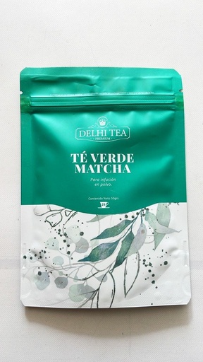 [DELHI21918512] Té verde MATCHA en polvo x 50 grs DELHI TEA