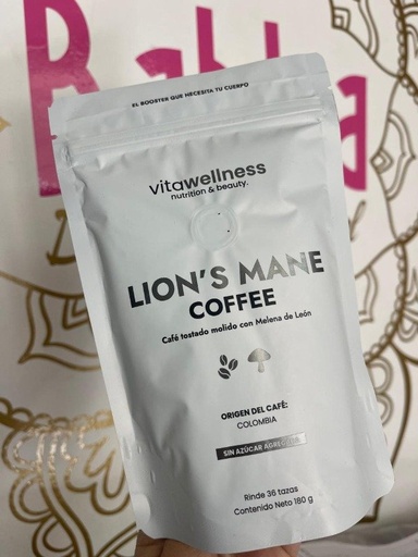 [DROGU21649006] CAFÉ TOSTADO molido con MELENA de LEÓN x 180g DROGUERIA ARGENTINA