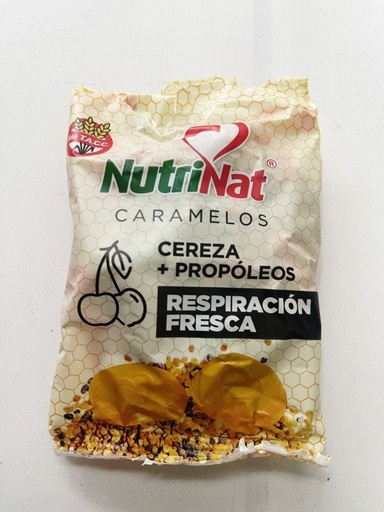 [NUTRI21399413] CARAMELOS CEREZA + PROPÓLEOS x  uni NUTRINAT
