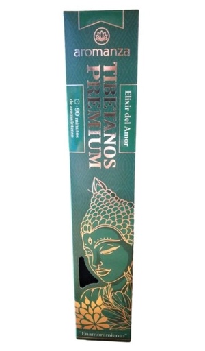 [AROMA21127134] Sahumerios TIBETANOS PREMIUM ELIXIR DEL AMOR x 8 uni AROMANZA