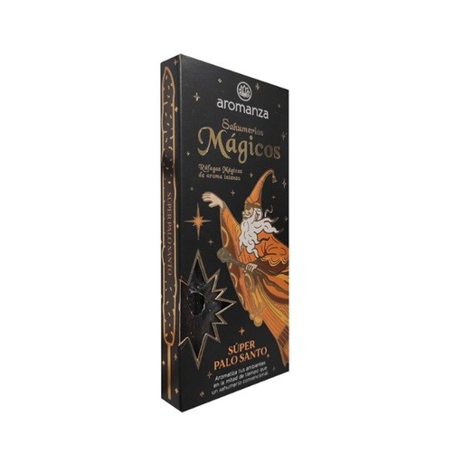 [AROMA21125842] Sahumerios MÁGICOS SUPER PALO SANTO x 10 uni AROMANZA
