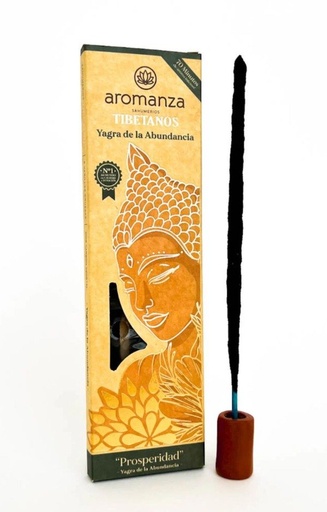 [AROMA21116409] Sahumerios TIBETANOS YAGRA DE LA ABUNDANCIA x 8 uni AROMANZA
