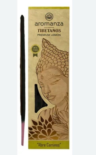 [AROMA21114626] Sahumerios TIBETANOS PREMIUM LEMON x 8 uni AROMANZA