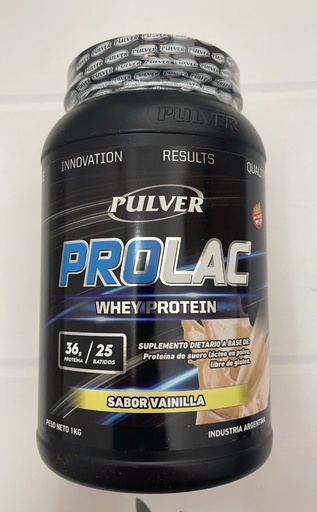 [PULVE20257492] PROLAC WHEY PROTEIN SIN TACC de VAINILLA x 1kg PULVER