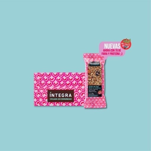 [INTEG16821469] Barras SIN TACC Semillas y Arándanos x38gr INTEGRA
