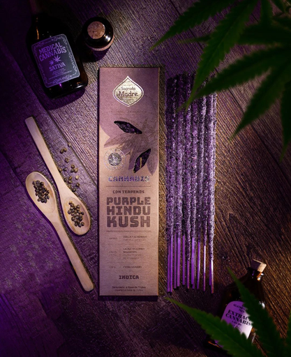 [SAGRA13819097] Sahumerio GROW CANNABIS Purple Hindu Kush - SAGRADA MADRE