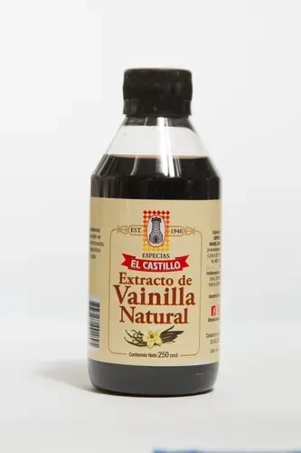 [ELCAS8576149] Extracto de vainilla liquida natural x 250cc EL CASTILLO