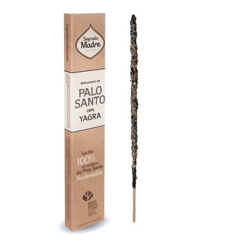 [SAGRA8083515] Sahumerio palo santo con YAGRA Sagrada Madre
