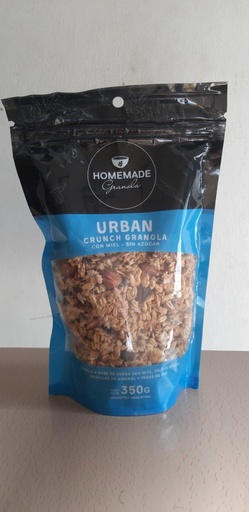 [HOMEM6384851] Granola URBAN CRUNCH con miel SIN AZUCAR  x 350gr HOMEMADE
