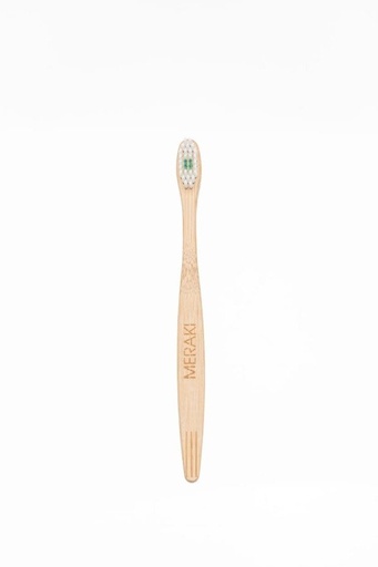 [MERAK1857975] Cepillo de Dientes Adulto  Cerda DURA Verde MERAKI
