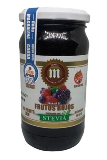 [DONAM267448] Mermelada de Frutos Rojos sin TACC  con Stevia 400 gr DOÑA MAGDALENA