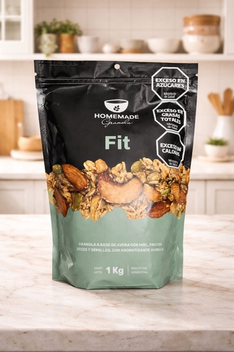 [HOMEM215576] Granola Fit x 1kg HOMEMADE